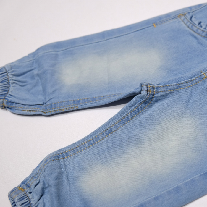 детский джинсовый комплект три предмета для девочки